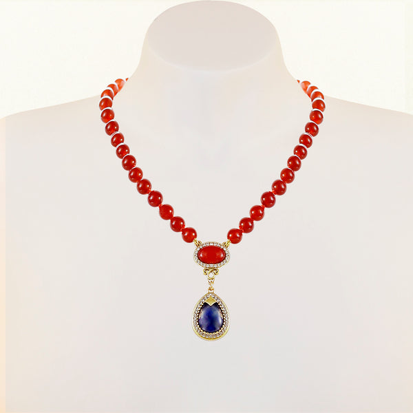 Scarlet Dew Necklace