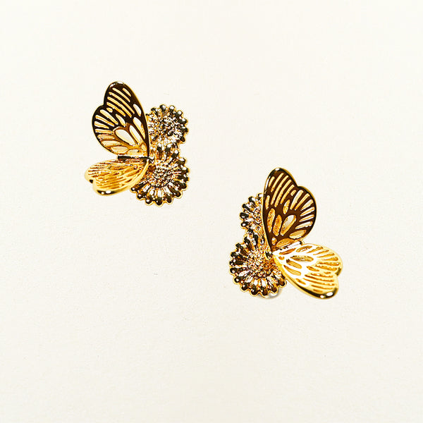 Hollow Butterfly Earrings