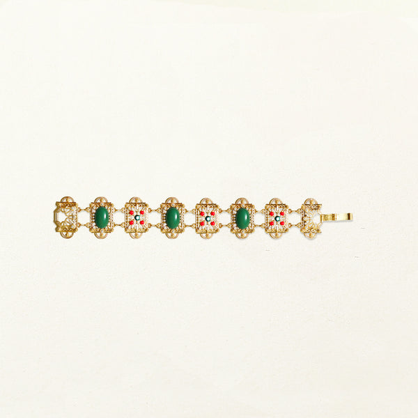 Verdant Filigree Bracelet